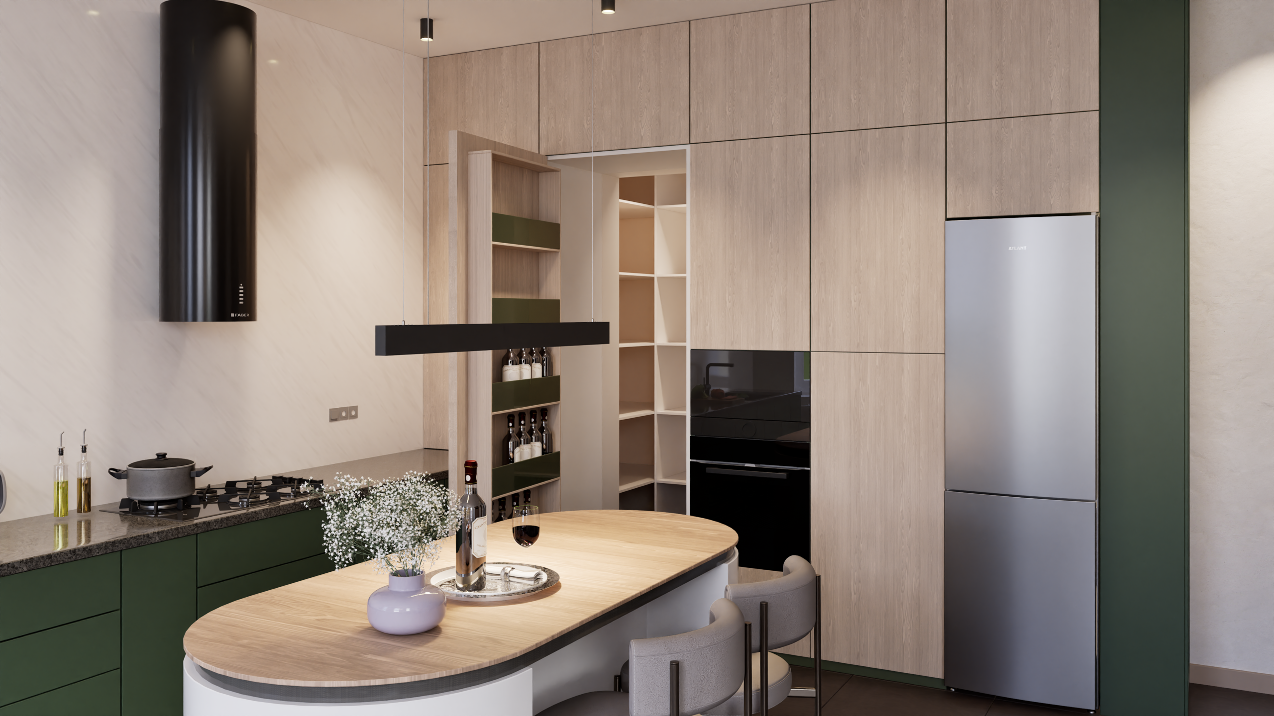rachelle design studio kitchen