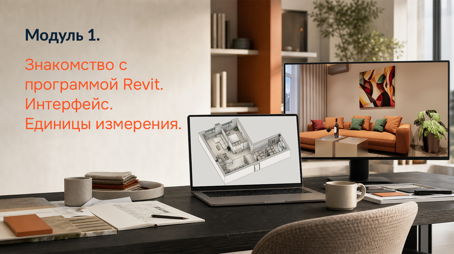 Модуль 1. Знакомство с программой Revit. Интерфейс. Единицы измерения.